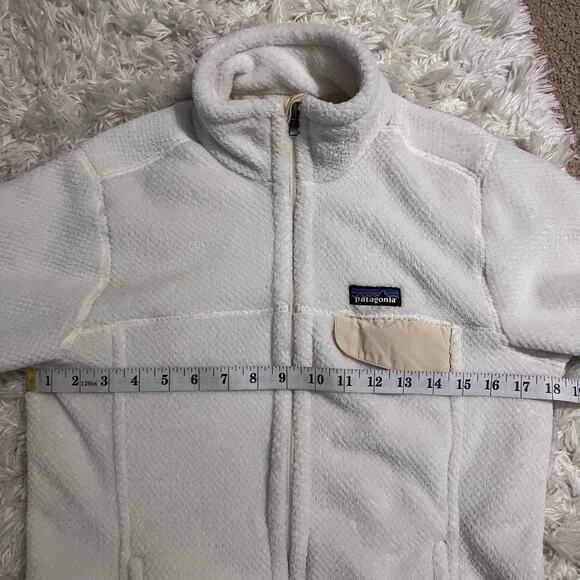 Patagonia Raw Linen White X-Dye Full-Zip Re-Tool Jacket Size M - Picture 8 of 9